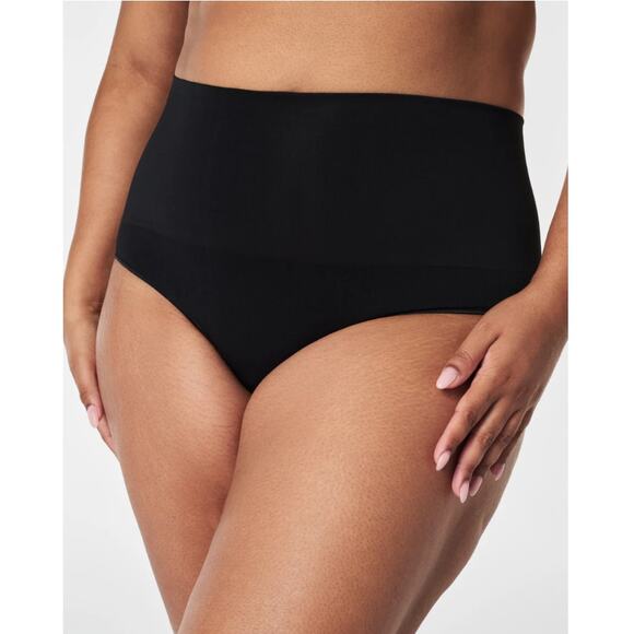 SPANX Women's Very Black Shape ExtraOrdinary Brief Size L - Picture 1 of 16